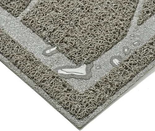 Miniatura 3 de WePet Tapete para caja de arena para gatos, almohadilla de PVC de alta calidad, alfombra de captura duradera, sin ftalatos, resistente a la orina
