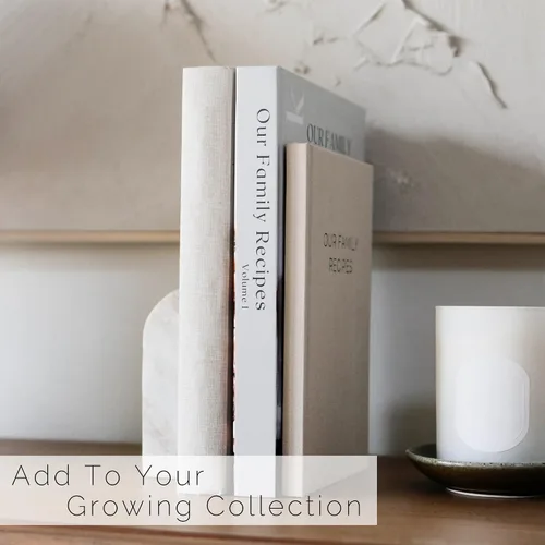 Miniatura 4 de Libro de Recetas para Escribir Tus Propias Recetas - Gran Diario de Cocina en Blanco Personalizado para la Familia, Contiene 200 Plantillas