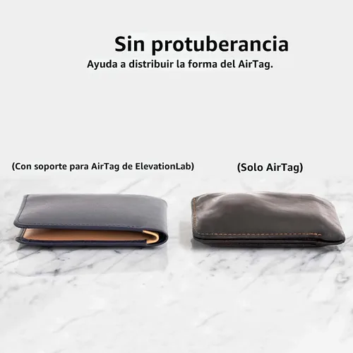 Miniatura 3 de TagVault™ AirTag Wallet Holder - El inserto de tarjeta de billetera AirTag más delgado Flexible, se mantiene oculto, pendiente de patente