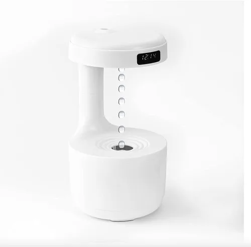Miniatura 5 de Baddie Humidificador antigravedad con reloj de gota de agua Difusor de aroma de reflujo de gran capacidad Oficina Dormitorio Silencio niebla pesada