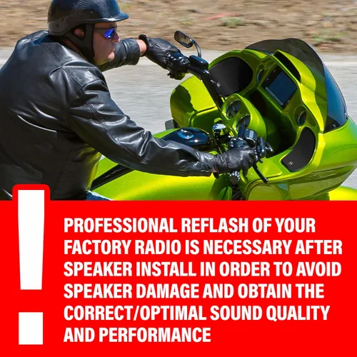 Miniatura 2 de BOSS Audio Systems BHD3F Harley Davidson - Kit de altavoces delanteros para bicicleta, compatible con motocicletas Electra 1998+, Road Glide