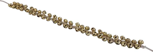 Miniatura 5 de Kathak Ghungroo - Par de 16 campanas grandes atadas con cordón de algodón para tobillera, instrumento musical de la India, accesorios de baile