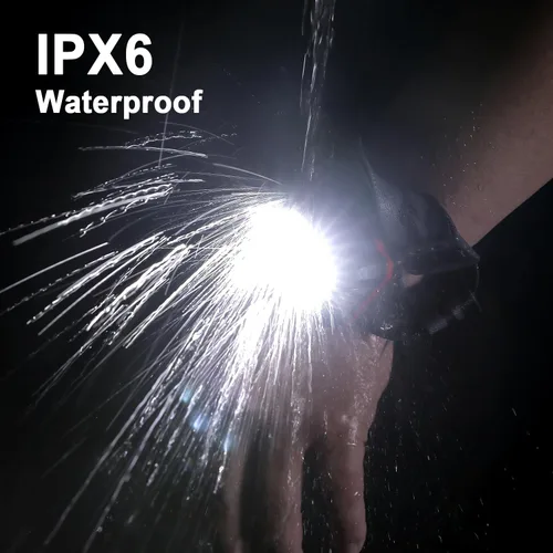 Miniatura 6 de klarus HM1 IPX6 - Linterna frontal recargable impermeable con sensor de movimiento, batería de 70 horas de duración, carga completa en 2.5 horas