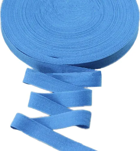 Miniatura 33 de Cinta de algodón de 50 yardas de ancho de 3/4 pulgadas de ancho, cinta de sarga de tela de espiga para encuadernación al sesgo, envoltura