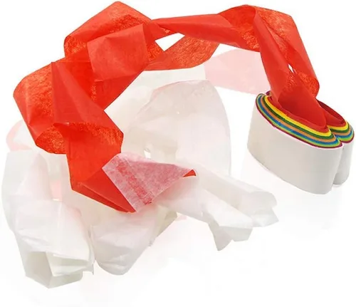 Miniatura 7 de Yahpetes Bobinas bucales de papel, 12 unidades, bobinas bucales, papel de vómito, bobinas de boca de color, accesorios de trucos de magia
