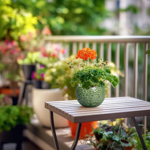 Miniatura 7 de Macetas de Cerámica Thirtypot - Maceta de 4 Pulgadas con Agujero de Drenaje, Macetas Pequeñas para Plantas de Interior y Exterior, Maceta Redonda