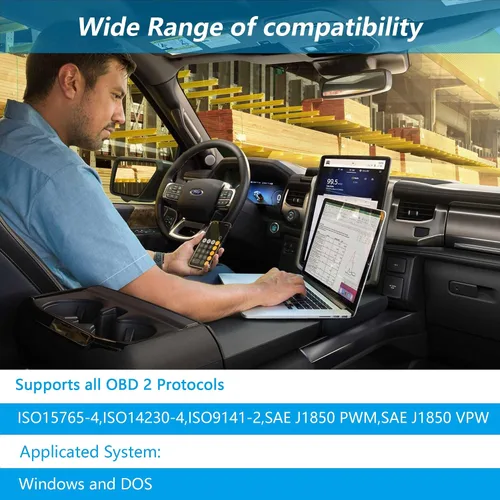 Miniatura 3 de CERRXIAN ELM327 OBD2 Adaptador USB OBD2 a USB Adaptador de escáner OBDII Cable de diagnóstico OBDii Escáner Lector de Código Auto Auto Herramienta