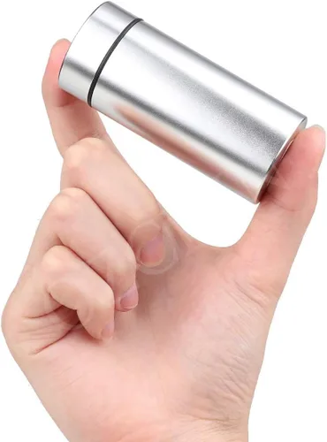 Miniatura 2 de OZCHIN Frasco de almacenamiento de aluminio portátil con tapa hermética a prueba de olores, botella contenedor de almacenamiento multiusos