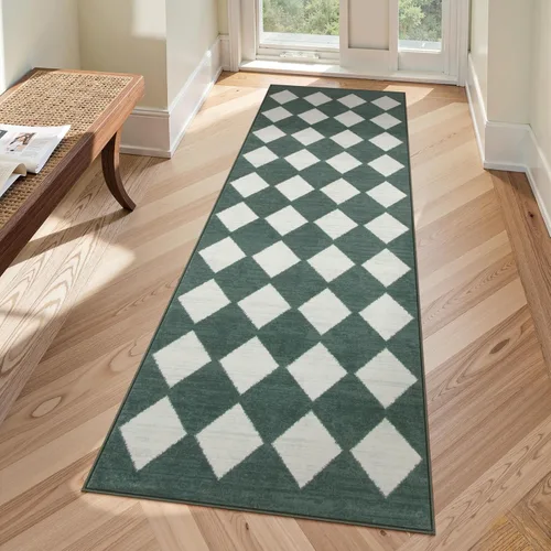 Miniatura 24 de Lahome Alfombras de Área Lavables a Máquina para Dormitorio Estético, Alfombra de Área Suave 4x6 pies para Sala de Estar Antideslizante, Alfombras
