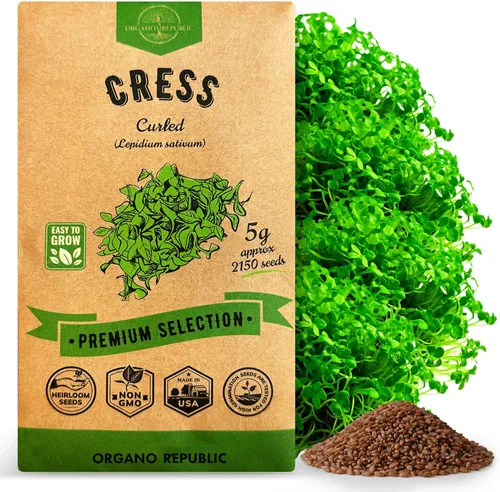 Miniatura 17 de Organo Republic Paquete de Semillas de Lechuga Hoja de Roble 1 G - Más de 800 Semillas de Lechuga Reliquia Sin OMG para Plantar Verduras en Paquete