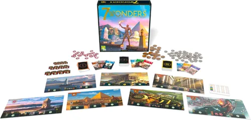 Miniatura 6 de Asmodee Juego de mesa 7 Wonders (nueva edición) - Lleva tu civilización a la prosperidad, juego de estrategia para niños y adultos, a partir de 10