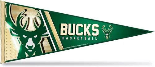 Miniatura 14 de Rico Industries NBA Basketball Primary - Banderín de fieltro de 12 x 30 pulgadas para decoración de pared, ideal para el hogar, dormitorio
