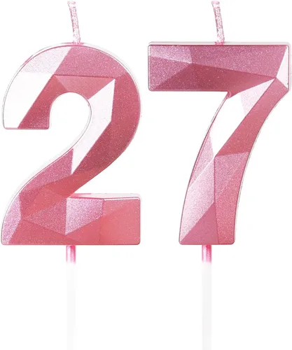 Miniatura 62 de Velas de cumpleaños número 15, velas número 15, velas de feliz cumpleaños de oro rosa para pastel, decoraciones de cobertura de pastel de diseño 3D