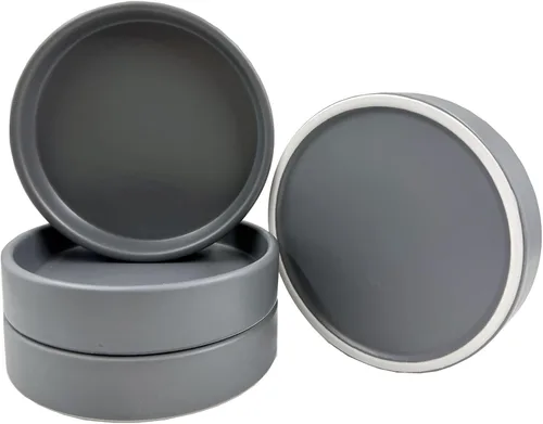Miniatura 11 de Yukfona - 2 bandejas de cerámica para macetas, bandejas de 4 5 6 7 8 9 10 11 12 13 pulgadas para interior y exterior, resistente, duradera, base