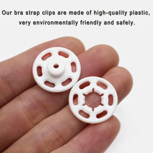 Miniatura 5 de Betoplin 30 juegos de broches de plástico para coser botones de cierre para ropa y manualidades (0.83 pulgadas)