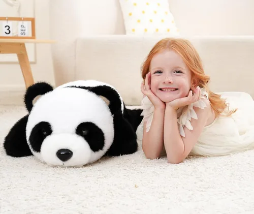 Miniatura 11 de Animales de peluche con peso, peluche de oso, peluche de oso pesado, regalos de juguete para niños y adultos, marrón, 4.5 libras, 25 pulgadas