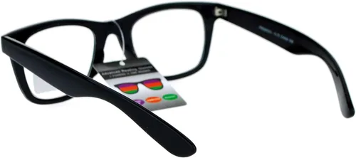 Miniatura 3 de Lentes de lectura progresivos de enfoque múltiple 3 poderes en 1 lector de borde cuadrado de cuerno