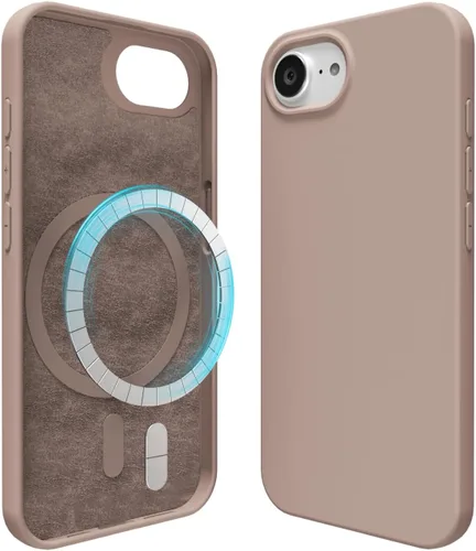 Miniatura 167 de oakxco Funda de silicona para iPhone 12 Pro Max, magnética, compatible con carga inalámbrica Magsafe, cubierta protectora de goma suave y delgada