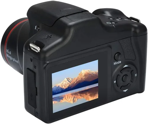 Mini cámara digital HD 1080P para fotografía, cámara de vlogging con 16 millones, zoom digital 16x, pantalla LCD de 2.8 pulgadas, antivibración,
