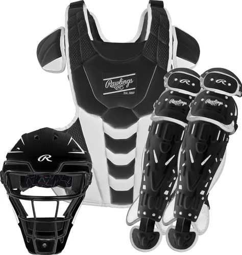 Rawlings | Juego de receptor de sóftbol Velo Fastpitch | Certificado NOCSAE | Adulto | Intermedio | Juvenil | Múltiples colores