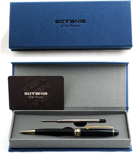 Miniatura 6 de Grabado gratuito – Bolígrafo de rodillo personalizado, bolígrafo de bola, bolígrafos recargables, lápiz retráctil de recarga mediana, tinta negra