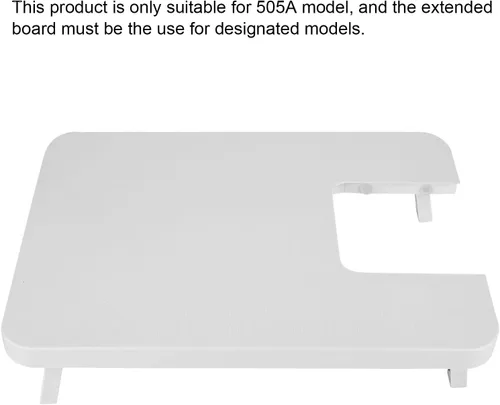 Miniatura 3 de Gavigain Mesa de extensión para máquina de coser, mesa de extensión de máquina de coser de plástico ABS para el hogar, accesorios de manualidades