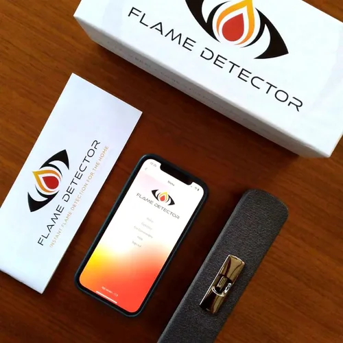 Miniatura 8 de Detección instantánea de llamas, notifica a los teléfonos de la llama y su ubicación, Android e iOS.