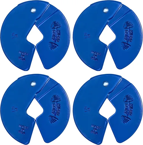 Miniatura 13 de Micro Gainz - Placa fraccional para mancuernas de 1.25lb, ideal para micro cargas, (elige color) juego de 4 placas fraccionales, diseñadas para Rojo