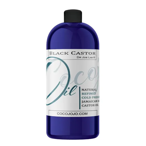 Aceite de ricino de grado A prensado en frío, de Jamaica, negro, 100% puro y orgánico, natural, 9 onzas, 18 onzas, 36 onzas, 1 galón, aceite para