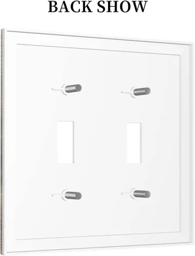 Miniatura 902 de Placa de Interruptor de Luz Azul de 1 Gang, Placa de Pared Decorativa de Palanca Individual, Cubierta de Placa de Pared de Palanca, Placa Frontal
