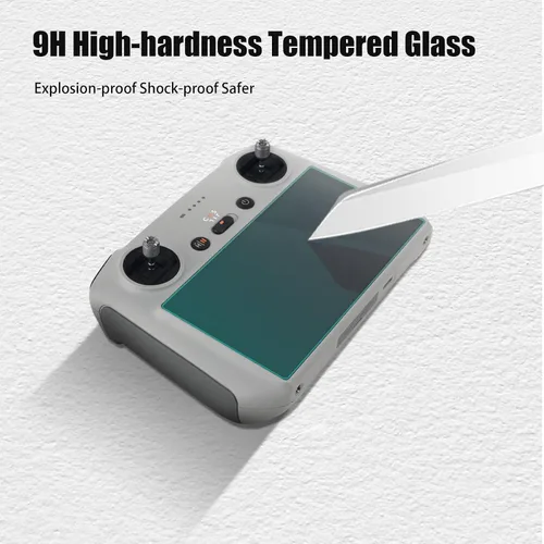 Miniatura 3 de Protector de pantalla Air 3/Mini 3/Mini 3 Pro para DJI RC/RC 2, control remoto, cámara, dron, cuadricóptero, paquete de 2 gafas templadas HD
