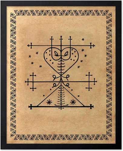Miniatura 70 de Poster Master Póster astrológico clásico, impresión de ciencia vintage, regalo para artistas, amigos, el antiguo zodiaco de Egipto, rueda