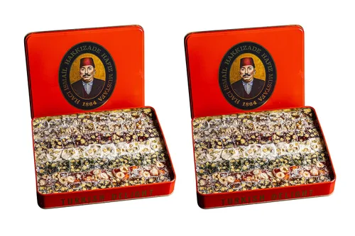 Miniatura 27 de Hafiz Mustafa 1864 Istanbul Baklava - Caja de pastelería - Bocadillos de postre de Baklava horneados hechos de hojas de masa filo fresca, pistacho