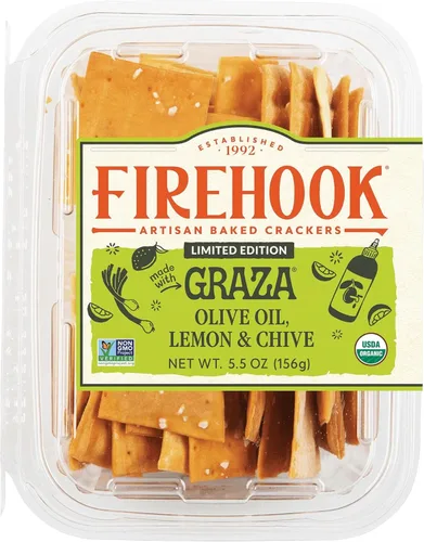 Miniatura 9 de Galletas horneadas Firehook, galletas de romero y sal marina, 8 onzas
