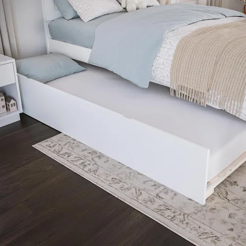 Miniatura 5 de AFI Cama nido Urban de tamaño matrimonial en espresso