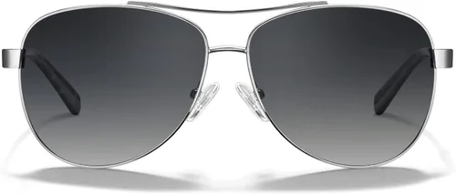 Miniatura 71 de CARFIA Gafas de sol polarizadas para mujer, protección UV, brazos de acetato, marco de metal, sombras para mujer, CA3216