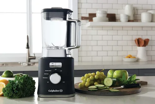 Miniatura 4 de Calphalon Precision Control - Batidora de 50 onzas con base de 900 vatios y tarro Tritan sin BPA, negro mate