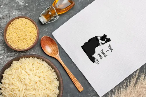 Miniatura 3 de Yes I Herd You - Toallas de cocina de pastor australiano, paños de cocina de 24 x 16 pulgadas, divertidos paños de cocina para cachorros, toallas