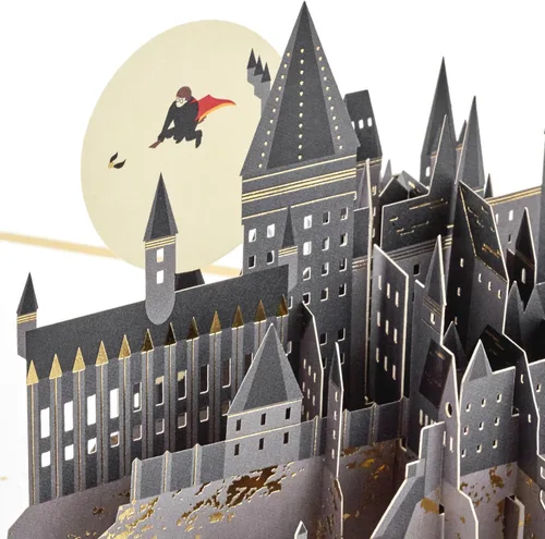 Miniatura 6 de Hallmark Tarjeta desplegable para el día del padre de Harry Potter (Hogwarts, magia y aventura) para papá, marido, hijo, fanático de Harry Potter