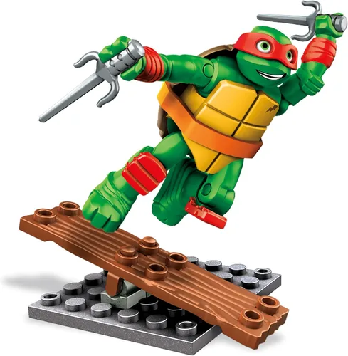 Miniatura 3 de Mega Bloks Teenange Mutant Ninja Turtles Raph Balancín Stunt Building Playset
