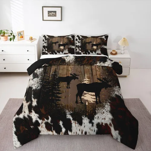 Miniatura 50 de Erosebridal Juego de ropa de cama con diseño de mariposas de dibujos animados, decoración de habitación de niñas, animales salvajes, mariposas rosas