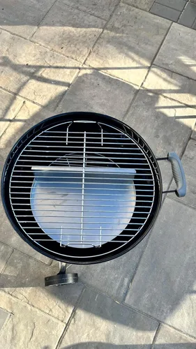 Miniatura 3 de Canasta de carbón y bandeja de goteo para parrilla de carbón Weber de 18 pulgadas (No se ajusta al Jumbo Joe) - Accesorio todo en uno de acero