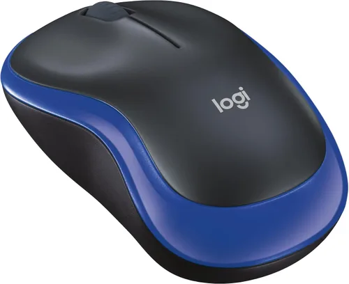 Miniatura 3 de Logitech Ratón inalámbrico M185, 2.4 GHz con mini receptor USB, duración de la batería de 12 meses, seguimiento óptico de 1000 DPI, PC/Mac / Rojo