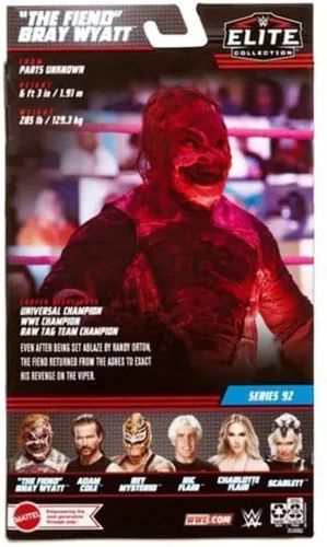 Miniatura 9 de Mattel Rey Mysterio Elite Collection Figura de acción
