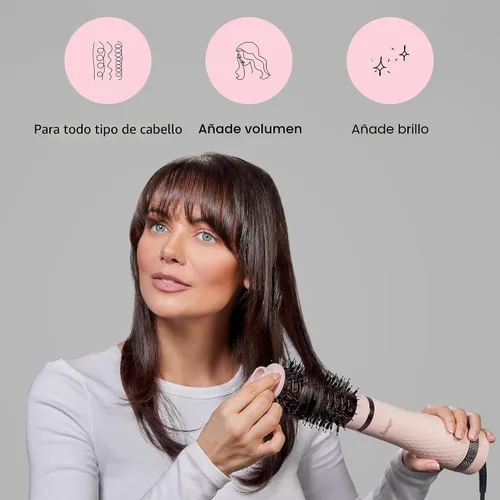Miniatura 3 de L'ANGE HAIR Cepillo secador de pelo de la serie Multi-Volume Cepillo secador de pelo intercambiable con barril de titanio iónico para un