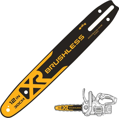 Miniatura 10 de Barra de motosierra de 8 pulgadas de repuesto para sierra de poste DeWalt 20V Max y motosierra compatible con DCPS620B, DCPS620M1, DCCS623B