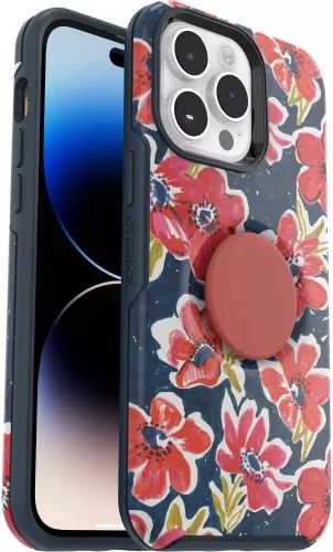 Miniatura 8 de OtterBox + Pop Symmetry Series - Funda para iPhone 14 Pro Max (solamente) - Embalaje no minorista - Negro