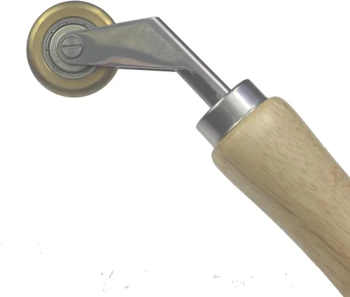 Miniatura 4 de Kits de rodillos de costura, rodillo de costura de silicona de 1.575 pulgadas con rodillo Penny de latón de 0.236 in para cinta de techo de una sola