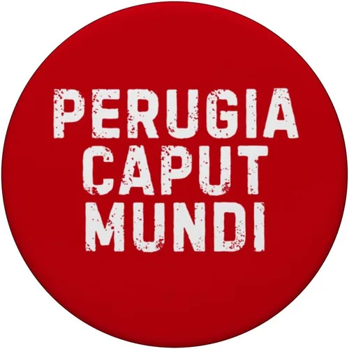 Miniatura 3 de Perugia Caput Mundi Città Simpatica Uomo Donna Bambino PopSockets Adhesive PopGrip