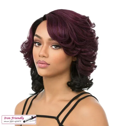Miniatura 5 de it's a wig! Pelo Sintético Full Cap - MAGIC (1 Jet Black)